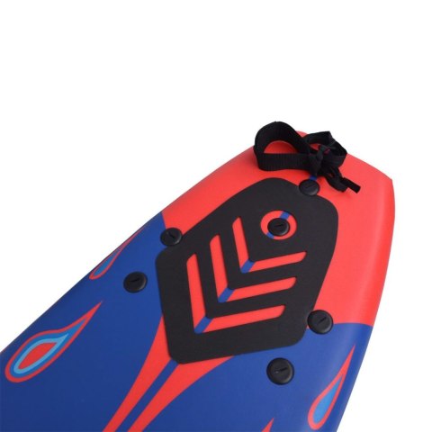  Deska surfingowa, 170 cm, niebiesko-czerwona Lumarko!