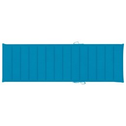  Poduszka na leżak, niebieska, 200x60x4 cm, tkanina Lumarko!