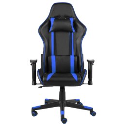  Obrotowy fotel gamingowy, niebieski, PVC Lumarko!