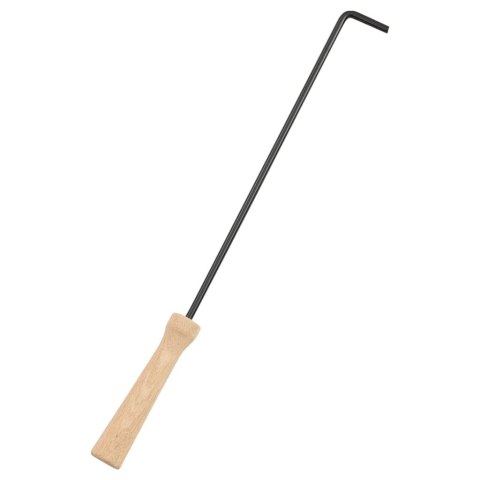  Palenisko i grill 2-w-1, z pogrzebaczem, 56x56x49 cm, stal Lumarko!