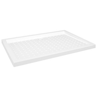  Brodzik prysznicowy z wypustkami, biały, 70x100x4 cm, ABS Lumarko!
