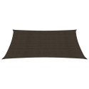  Żagiel przeciwsłoneczny, 160 g/m², brązowy, 2,5x4 m, HDPE Lumarko!