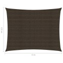  Żagiel przeciwsłoneczny, 160 g/m², brązowy, 2,5x4 m, HDPE Lumarko!
