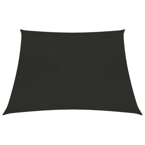  Żagiel przeciwsłoneczny, 160 g/m², czarny, 3/4x3 m, HDPE Lumarko!