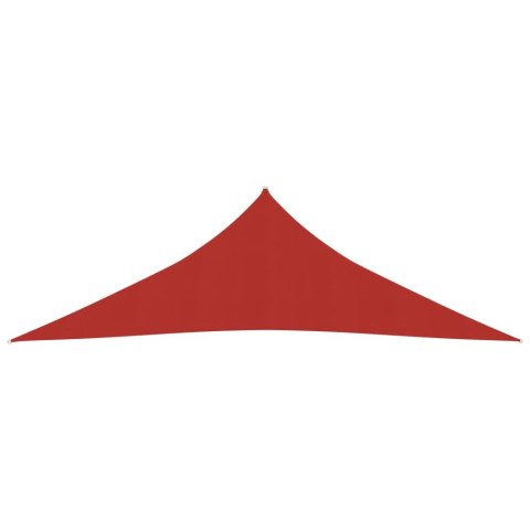  Żagiel przeciwsłoneczny, 160 g/m², czerwony, 4x4x5,8 m, HDPE Lumarko!