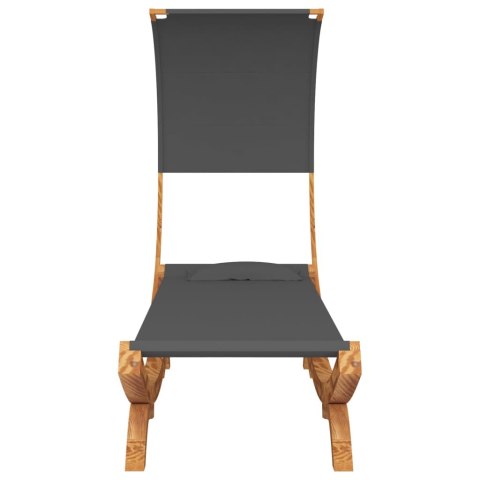  Hamak z zadaszeniem, 100x216x162 cm, lite drewno świerkowe Lumarko!