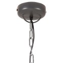  Industrialna lampa wisząca, szare żelazo i drewno, 35 cm, E27 Lumarko!