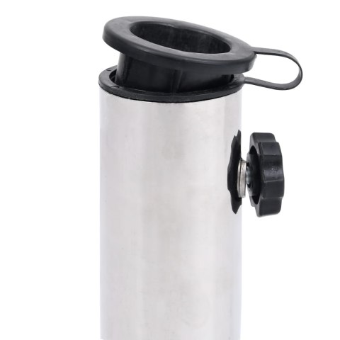  Stojak pod parasol, czarny, 40x28x4 cm, granitowy Lumarko!