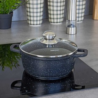  Kinghoff Garnek Marmurowy 28cm Kh-1597 6,5l Lumarko!