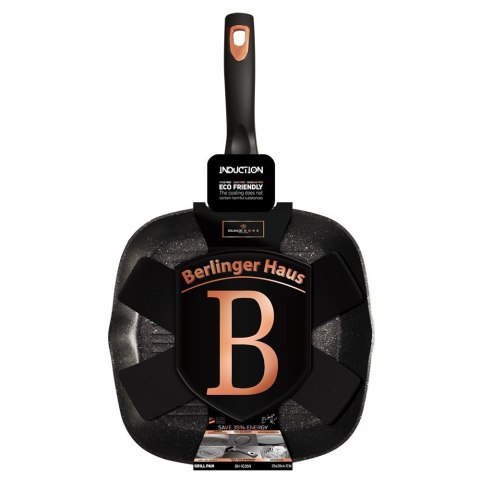  Patelnia Grillowa Granitowa 28cm Berlinger Haus Black Rose Bh-1636 Lumarko!