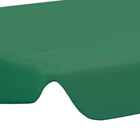  Zadaszenie do huśtawki ogrodowej, zielone, 150/130x70/105 cm Lumarko!
