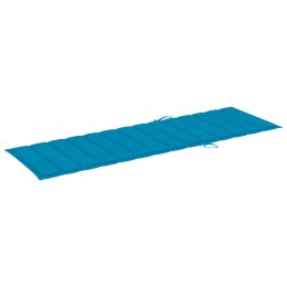  Poduszka na leżak, niebieska, 200x70x4 cm, tkanina Lumarko!