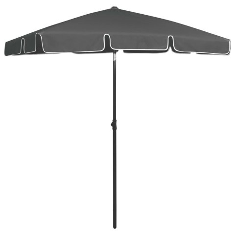  Parasol plażowy, antracytowy, 180x120 cm Lumarko!
