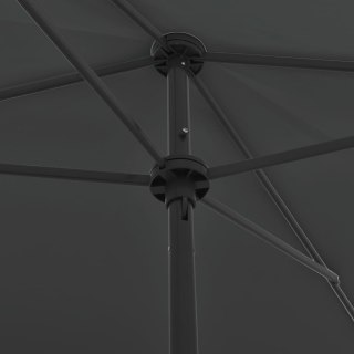 Parasol plażowy, antracytowy, 200x125 cm Lumarko!
