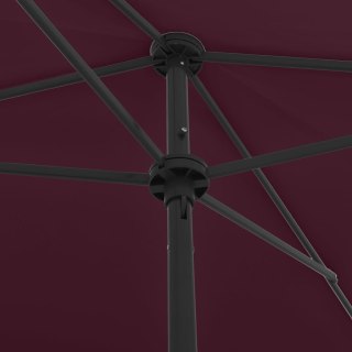  Parasol plażowy, czerwony, 200x125 cm Lumarko!