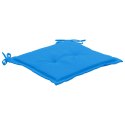  Poduszki na krzesła ogrodowe, 6 szt., niebieskie, 50x50x4 cm Lumarko!