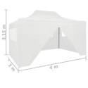  Profesjonalny, składany namiot imprezowy, 4 ściany, 3x4 m, stal Lumarko!