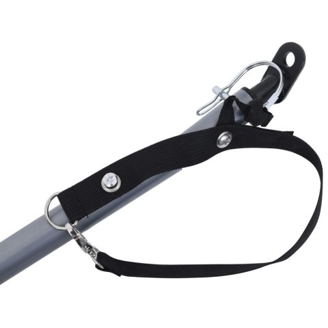  Przyczepa rowerowa, transportowa, czarno-niebieska, 65 kg Lumarko!