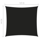  Kwadratowy żagiel ogrodowy, tkanina Oxford, 4,5x4,5 m, czarny Lumarko!