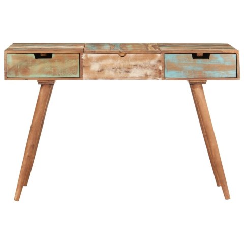  Toaletka z lustrem, 112x45x76 cm, lite drewno z odzysku Lumarko!