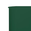  Parawan 5-skrzydłowy z tkaniny, 600x80 cm, zielony Lumarko!