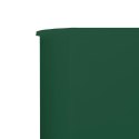  Parawan 6-skrzydłowy z tkaniny, 800 x 80 cm, zielony Lumarko!