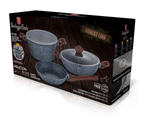  Zestaw Garnków Granitowych Berlinger Haus Bh-7060 Lumarko!