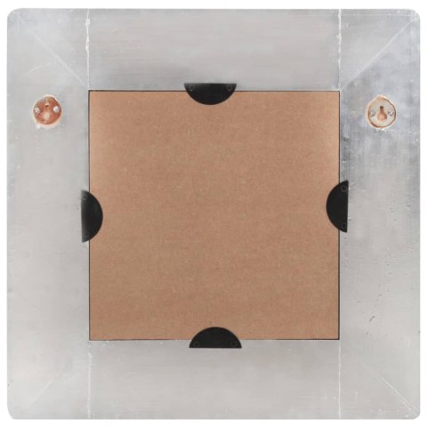  Lustro ścienne w stylu Aviator, 50x50 cm, metalowe Lumarko!