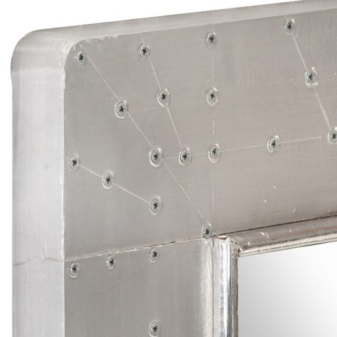  Lustro ścienne w stylu Aviator, 50x50 cm, metalowe Lumarko!