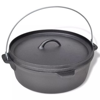  Kociołek, garnek żeliwny 5,6 l + akcesoria Lumarko!