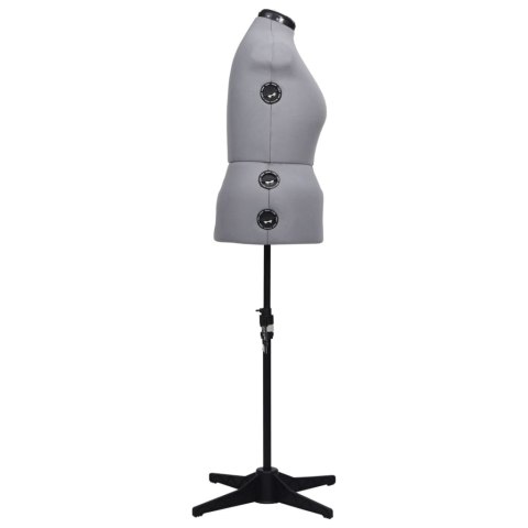  Manekin krawiecki damski, regulowany, szary, L, rozmiar 44-50 Lumarko!