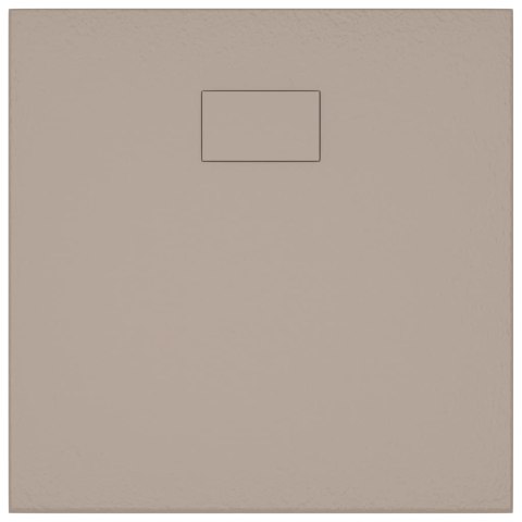  Brodzik prysznicowy, SMC, brązowy, 80 x 80 cm Lumarko!