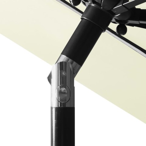  3-poziomowy parasol na aluminiowym słupku, piaskowy, 3 m Lumarko!
