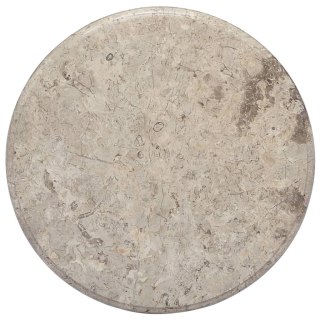  Blat do stołu, szary, Ø50 x 2,5 cm, marmur Lumarko!