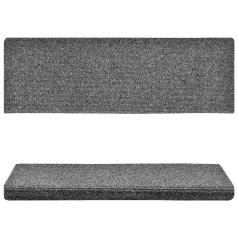  Nakładki na schody, 10 szt., jasnoszare, 65x25 cm Lumarko!