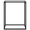  Stolik konsolowy, przezroczysty, 60x35x75 cm, szkło hartowane Lumarko!