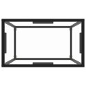  Stolik konsolowy, przezroczysty, 60x35x75 cm, szkło hartowane Lumarko!