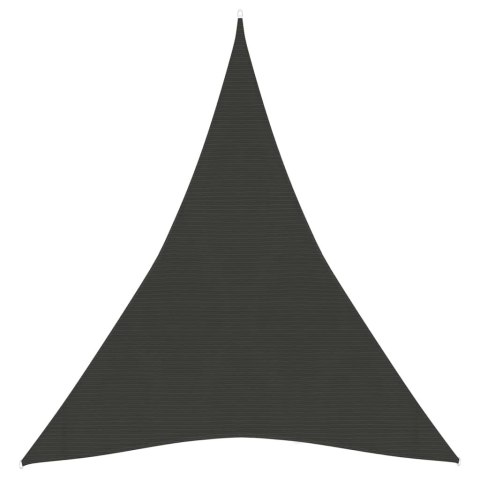  Żagiel przeciwsłoneczny, 160 g/m², antracytowy, 4x5x5 m, HDPE Lumarko!