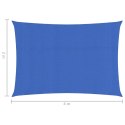  Żagiel przeciwsłoneczny, 160 g/m², niebieski, 2x4 m, HDPE Lumarko!