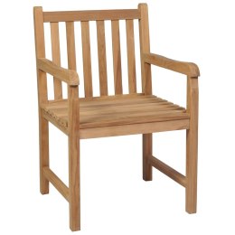  Krzesła ogrodowe, 6 szt., antracytowe poduszki, drewno tekowe Lumarko!