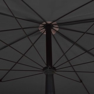  Parasol ogrodowy na słupku, 200x130 cm, antracytowy Lumarko!