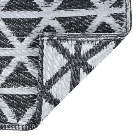  Dywan na zewnątrz, czarny, 160x230 cm, PP Lumarko!