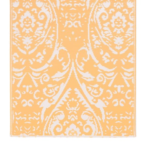  Dywan na zewnątrz, pomarańczowo-biały, 120x180 cm, PP Lumarko!