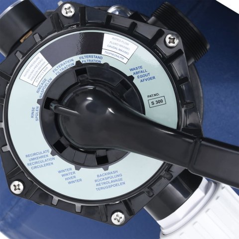  Filtr piaskowy z zaworem 7-drożnym i pompą 1000 W Lumarko!