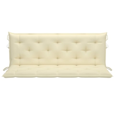  Poduszka na huśtawkę, kremowa, 150 cm, tkanina Lumarko!