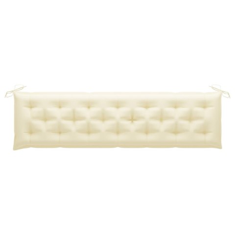  Poduszka na huśtawkę, kremowa, 200 cm, tkanina Lumarko!