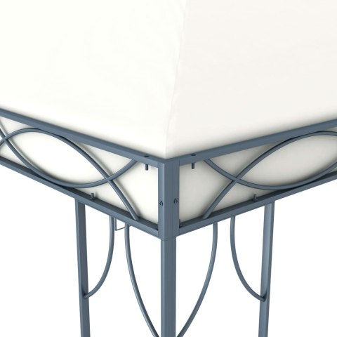  Altana ze sznurem lampek, 300x300 cm, kremowa Lumarko!