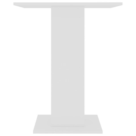  Stolik bistro, biały, 60x60x75 cm, płyta wiórowa Lumarko!
