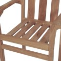  Sztaplowane krzesła ogrodowe, 8 szt., lite drewno tekowe Lumarko!