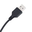  Szafka pod TV z oświetleniem LED, czarna, 140x35x40 cm Lumarko!